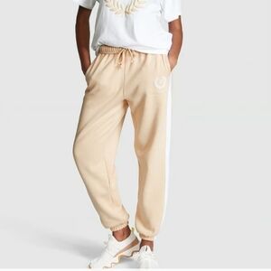 PINK Victoria's Secret Ivy Fleece Campus Sweatpants XL